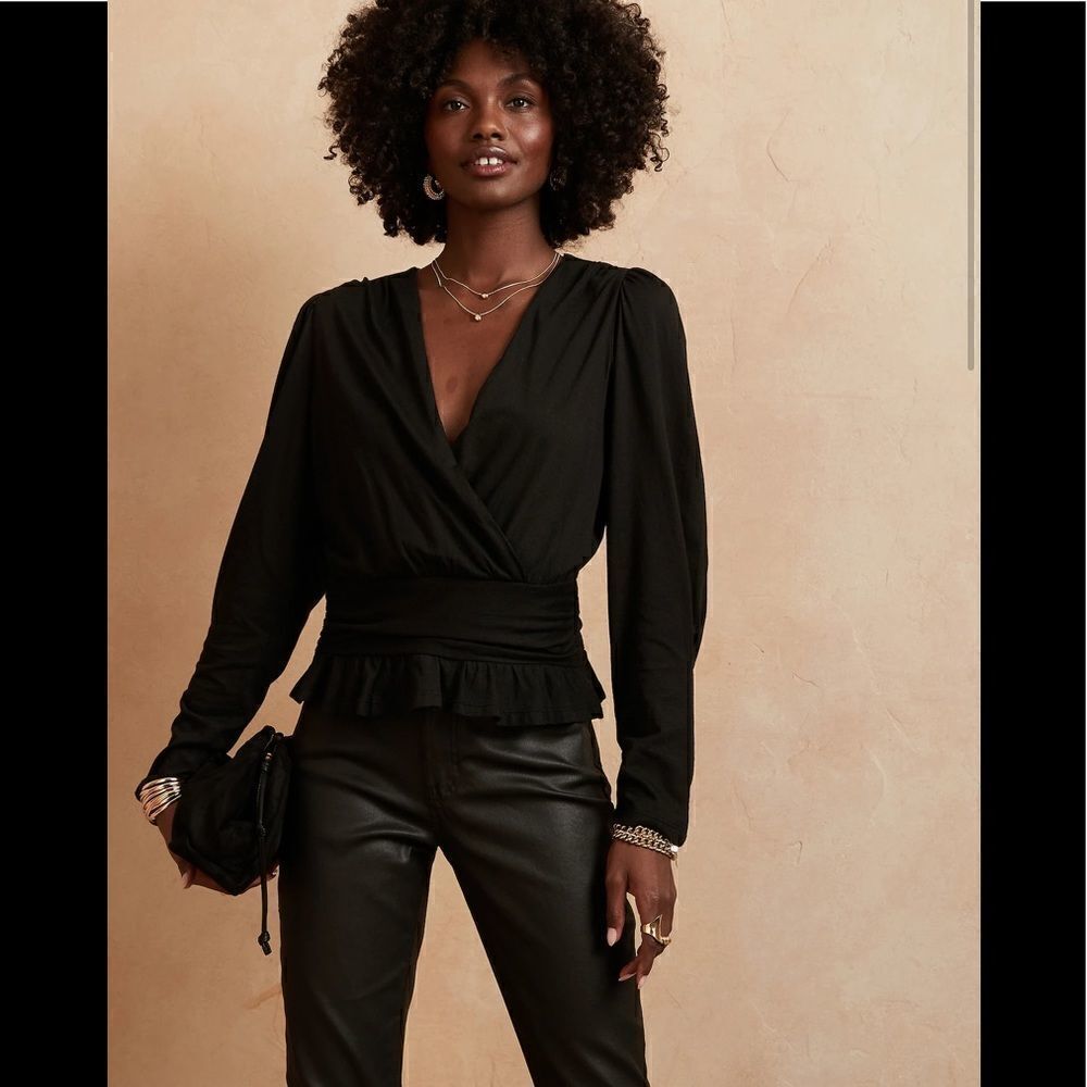 Banana Republic Wrap Top 
